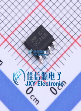 DC-DC控制芯片  UC3843B  UMW(友台半导体)  SOP-8