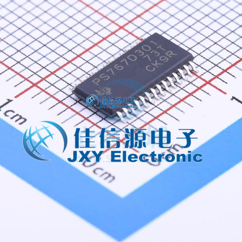 线性稳压器(LDO)  TPS767D301PWPR  TI()  HTSSOP-28