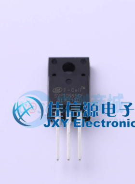 场效应管(MOSFET)   SVF10N65CF  SILAN(士兰微)   TO-220F-3