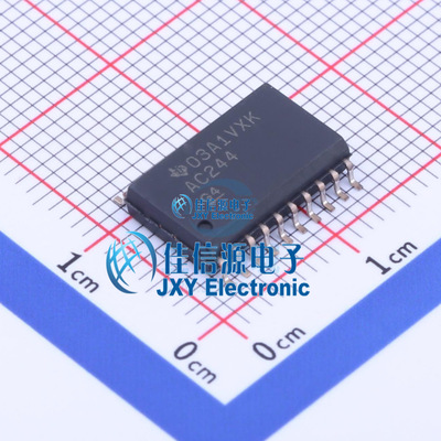 缓冲器/驱动器    SN74AC244DWR  TI(德州仪器)  SOIC-20