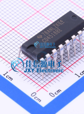 计数器/分频器     CD4518BE  TI()  DIP-16