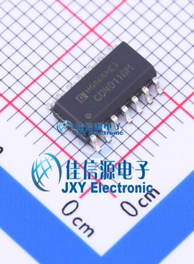 逻辑门     CD4011BM/TR  HGSEMI(华冠)  SOIC-14