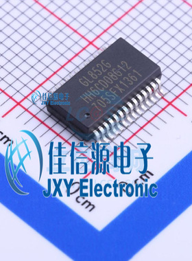 USB转换芯片 GL852G-HHG12 GENESYS(创惟) SSOP-28 全新原装