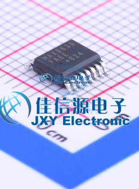 功率电子开关   MAX6639FAEE+  MAXIM(美信)  QSOP-16