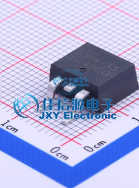 线性稳压器(LDO)   AP1084K33G-13  DIODES(美台)  TO-263-2