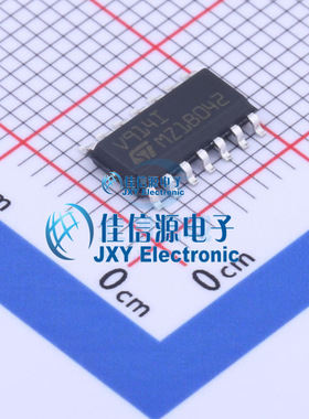 运算放大器 TSV914IDT ST(意法半导体) SO14 宽带宽 四路8MHz 1pA