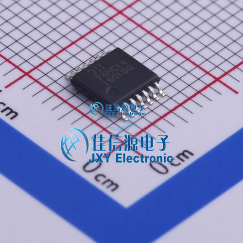 反相器芯片     74HC14T14-13  DIODES(美台)  TSSOP-14