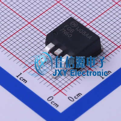 场效应管(MOSFET)   FQB7N60TM  onsemi(安森美)  TO-263-3