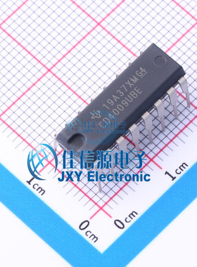转换器/电平移位器     CD4009UBE  TI()  PDIP-16
