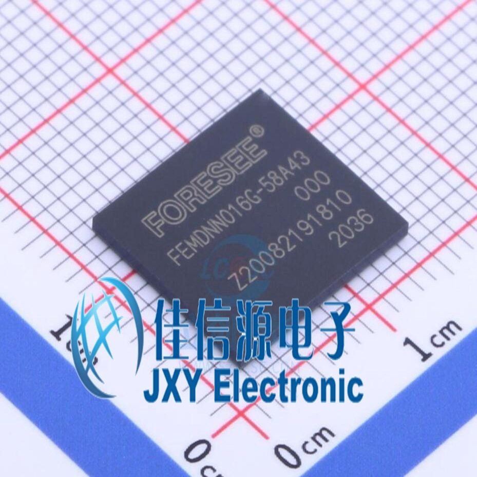 eMMC存储FEMDNN016G-58A43江波龙图片