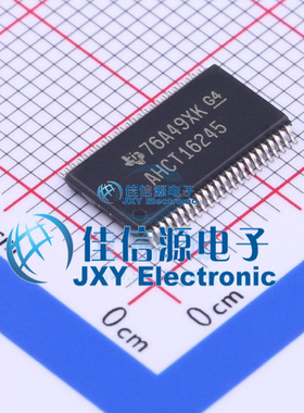 缓冲器/驱动器    SN74AHCT16245DGGR  TI(德州仪器)  TSSOP-48