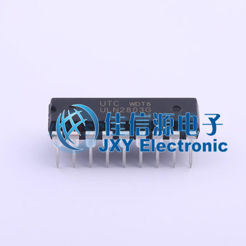 达林顿晶体管   ULN2803G-D18-T  UTC(友顺)  DIP-18