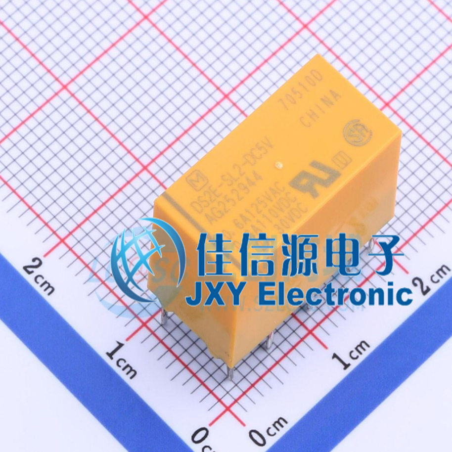 磁保持继电器     DS2E-SL2-DC5V   PANASONIC(松下)