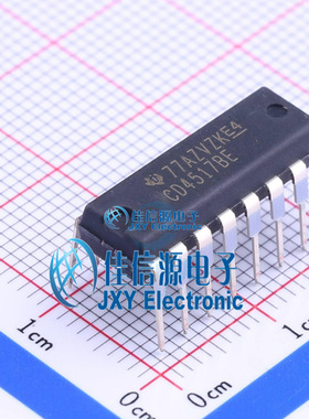 寄存器 CD4517BE TI DIP-16 CMOS 双路 串行至并行 3V-18V 全新