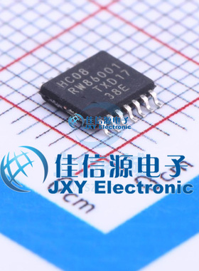 逻辑门     74HC08PW,118  Nexperia(安世)  TSSOP-14