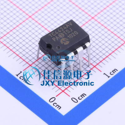 栅极驱动IC   TC4424AVPA  MICROCHIP(美国微芯)  PDIP-8
