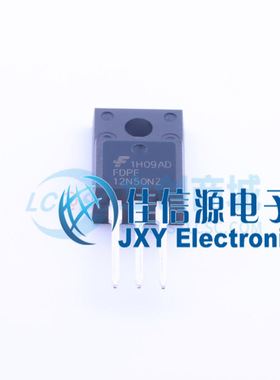 场效应管(MOSFET)      FDPF12N50NZ  onsemi(安森美)  TO-220F-3