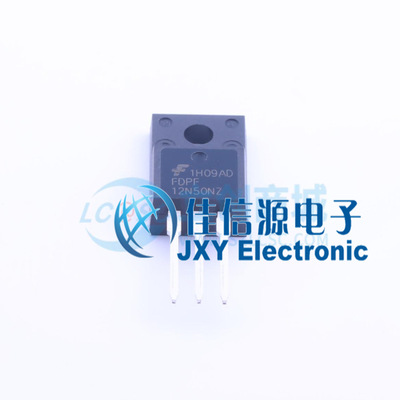 场效应管(MOSFET)      FDPF12N50NZ  onsemi(安森美)  TO-220F-3
