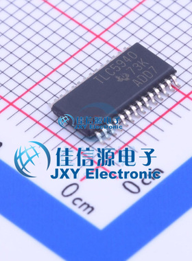 LED驱动     TLC5940PWPR  TI(德州仪器)  TSSOP-28-EP