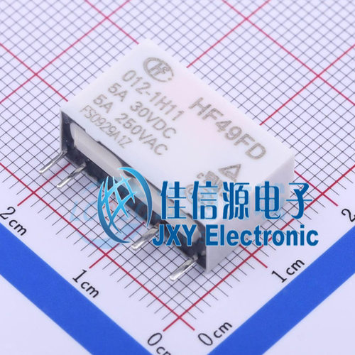 功率继电器   HF49FD/012-1H11   HF(宏发) 全新原装 现货直拍