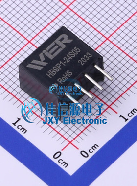 电源模块    HBSP1-24S05  WIER(微尔)  插件