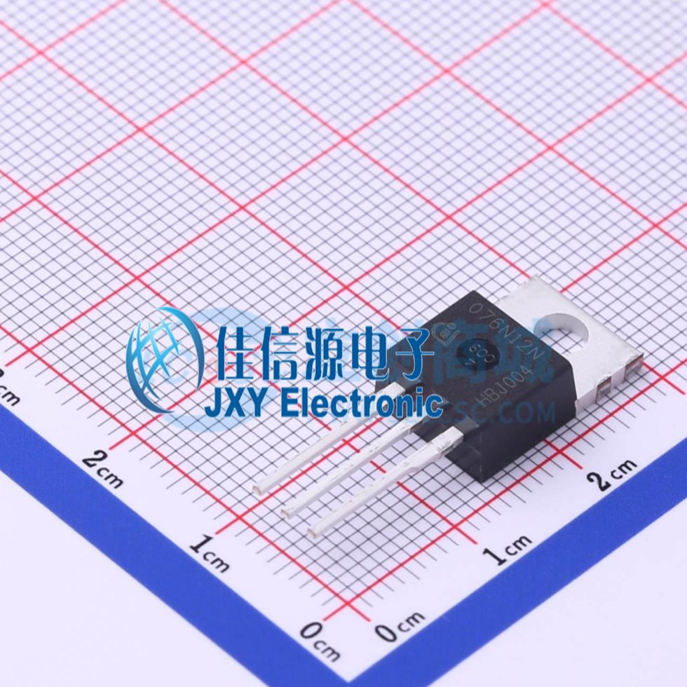 场效应管(MOSFET)     IPP076N12N3 G   TO-220-3