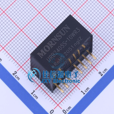 电源模块    URB2405S-10WR3  MORNSUN(金升阳)  插件