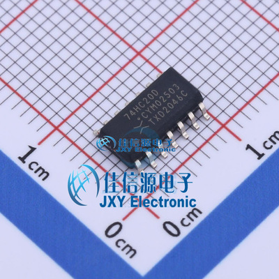 逻辑门     74HC20D,653  Nexperia(安世)  SO-14