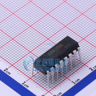 信号开关    XD74LS151  XINLUDA(信路达)  DIP-16