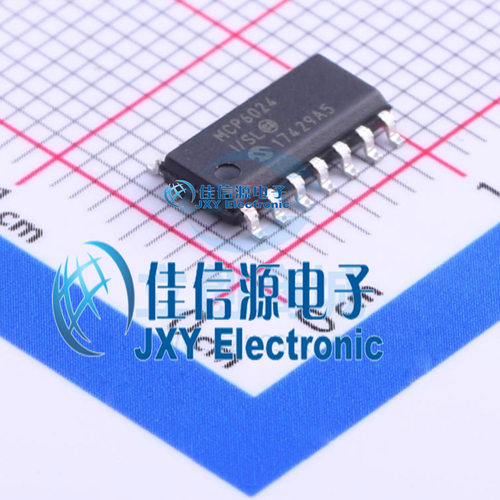 MCP6024-I/SL  MICROCHIP(美国微芯)  SOIC-14 150mil
