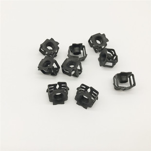 适用于北汽绅宝D50 智行前保险杠牌照板螺丝底座卡扣固定卡子 D70