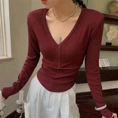 2024新款黑色大码内搭打底衫