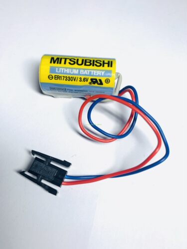 原装进口正品三菱ER17330V/3.6V MR-BAT PLC工控伺服驱动器锂电池