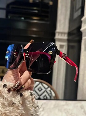 2026新款定制轻奢女高清偏光太阳镜防紫外线大脸显小眼镜墨镜