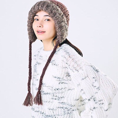 国内现货ZITA TOZ00132/00204秋冬保暖护耳帽CA4LA新款羊毛针织帽