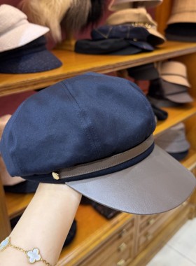 国内现货MB CAS CT鸭舌帽DOU02156拼接报童帽CA4LA*02104