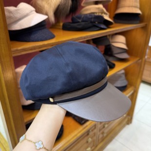 CT鸭舌帽DOU02156拼接报童帽CA4LA 02104 CAS 国内现货MB