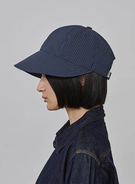 现货OVERRIDE*262090201宽边格子鸭舌帽251090234吸汗防uv