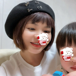 王俊凯同款国现ZKN02641*02591*ZKN02538带钩贝雷帽CA4LA MERET