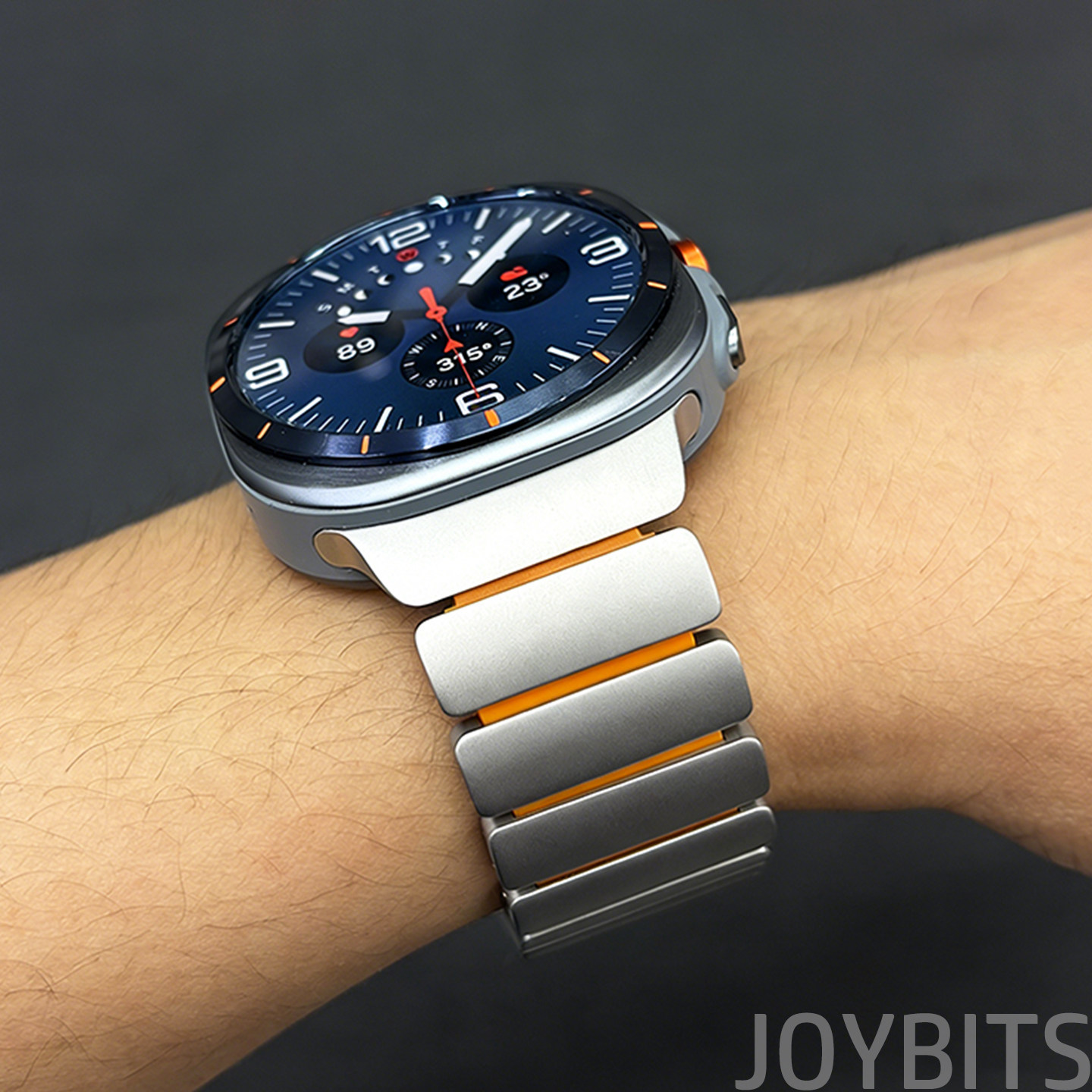 钛合金属磁吸表带适用Galaxy三星watch8手表Ultra壳