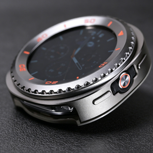 金属可旋转classic保护壳适用三星Galaxy手表圈Watch8防摔套46mm