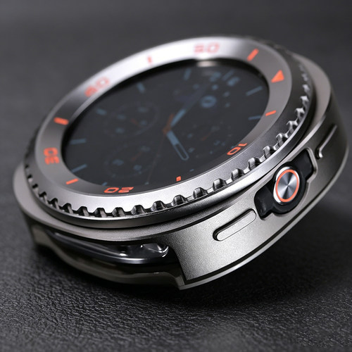 金属可旋转classic保护壳适用三星Galaxy手表圈Watch8防摔套46mm