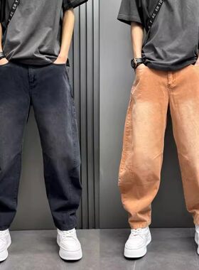 2025春夏季新款复古休闲裤
