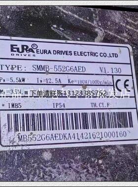 询价正品询价SMMB-552G6AEDK欧瑞EURA伺服马达5.5KW,SMMB-552G6AE