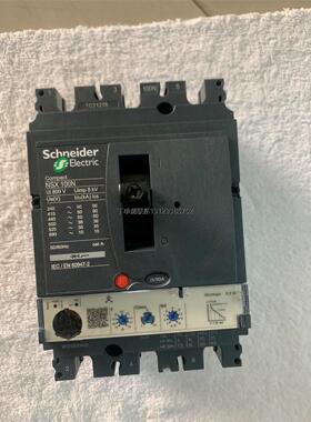 询价施耐德全新塑壳断路器 3PNSX100N 电子式带包装 看上