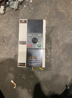 询价金达KINGDA变频器A600一4T0040G，功能正常，包