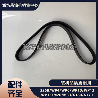 潍柴WP10柴油机WD10皮带8PK1160