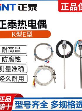 热电偶K型正泰电器E型热电阻探头