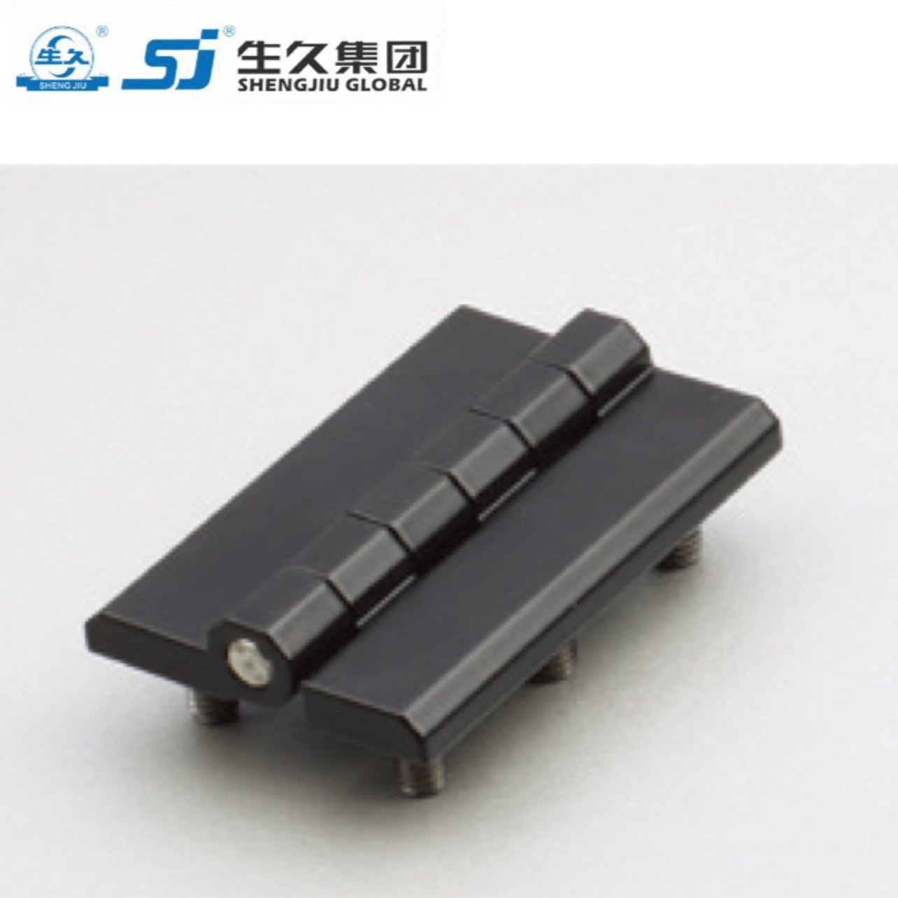 生久柜锁CL226-5A黑色铰链 锌合金 左右 合页 配电箱柜铰链