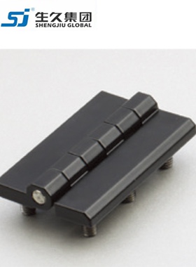 生久柜锁CL226-5A黑色铰链 锌合金 左右 合页 配电箱柜铰链